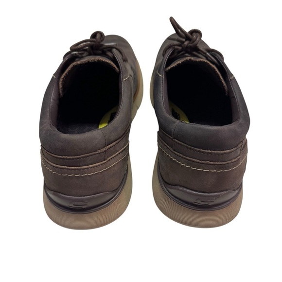 Skechers Mens Augustino Carano Brown Oxford Dress Shoe Size 9.5 - Picture 7 of 9